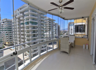 Меблированная трехкомнатная квартира в комплексе с инфраструктурой, в 500 метрах от моря в Махмутларе ID-9718 фото-4