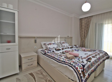 Furnished two bedroom apartment in a residence with facilities, 500 meters from the sea in Mahmutlar ID-9718 фото-11