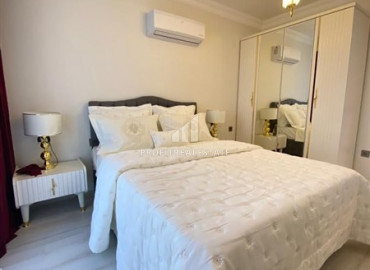 Меблированная двухкомнатная квартира, 70м², на высоком этаже в Махмутларе с видом на море и горы ID-9773 фото-11