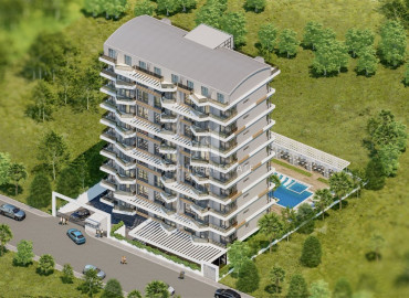 Инвестиционная недвижимость на этапе проекта, от застройщика, Махмутлар, Аланья, 55-110 м2 ID-9786 фото-7