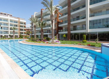 Spacious two-bedroom apartment, equipped with furniture and appliances, in a well-maintained residential residence in Oba, Alanya, 120 m2 ID-9787 фото-16