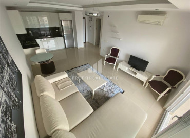 Меблированная квартира с одной спальней в элитном комплексе в районе Джикджилли ID-9804 фото-6