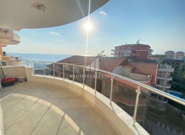 Large furnished 2 + 1 view apartment on the first coastline in Mahmutlar ID-9841 фото-14