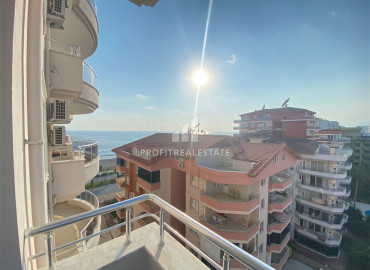 Large furnished 2 + 1 view apartment on the first coastline in Mahmutlar ID-9841 фото-15