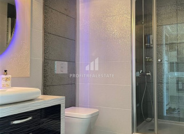 Большая квартира 1+1 по отличной цене в элитном комплексе у подножия Торосских гор в Махмутларе ID-9851 фото-6