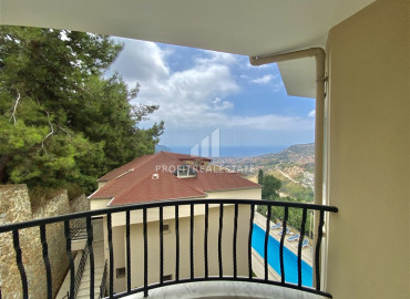 Two bedroom view duplex, 160m², in a residence of townhouses in the mountainous area of the center of Alanya - Bektas ID-9867 фото-14