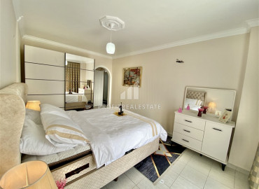 Furnished apartment 2 + 1 in a residence with facilities in the Tosmur area, 400m from the sea ID-9129 фото-7