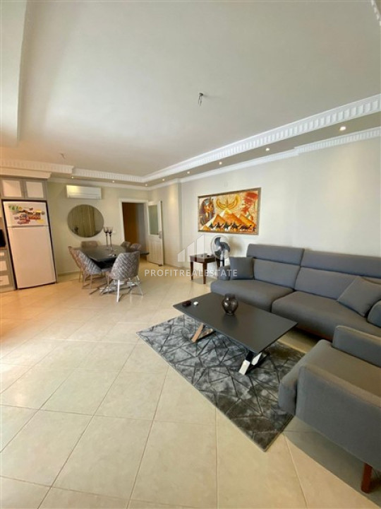 Меблированная трехкомнатная квартира, 120м² в уютной резиденции в районе Джикджилли, Алания ID-9900 фото-2
