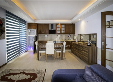 Меблированная квартира с двумя спальнями в уютном комплексе на берегу моря в Махмутларе ID-9905 фото-4