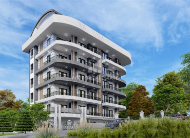 Новый инвестиционный проект в Авсалларе. Недорогие квартиры на этапе строительства, 55-100 м2 ID-9919 фото-1