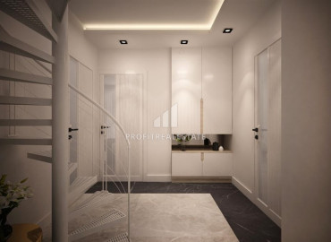 Новая двухуровневая квартира, с двумя спальнями, в чистовой отделке, в 100 метрах от моря, Лара, Анталья, 120 м2 ID-9950 фото-12