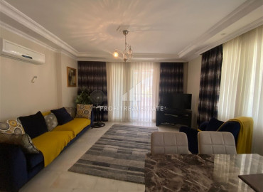 Inexpensive furnished duplex 4 + 1, with mountain views, just 250 meters from the beach, Oba, Alanya, 200 m2 ID-9957 фото-2