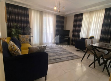 Inexpensive furnished duplex 4 + 1, with mountain views, just 250 meters from the beach, Oba, Alanya, 200 m2 ID-9957 фото-3