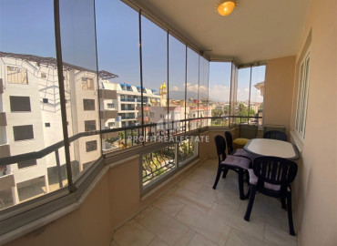 Inexpensive furnished duplex 4 + 1, with mountain views, just 250 meters from the beach, Oba, Alanya, 200 m2 ID-9957 фото-14