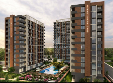 Start of sales: 1+1, 2+1 apartment in a residence with facilities in Mersin - Arpaçbahşiş area. ID-10008 фото-1