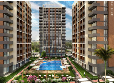 Start of sales: 1+1, 2+1 apartment in a residence with facilities in Mersin - Arpaçbahşiş area. ID-10008 фото-2