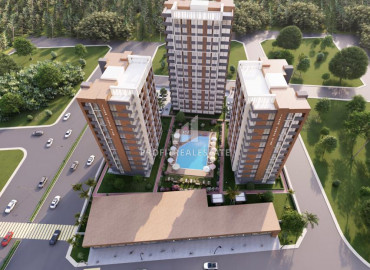 Start of sales: 1+1, 2+1 apartment in a residence with facilities in Mersin - Arpaçbahşiş area. ID-10008 фото-3