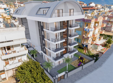 Двухкомнатная квартира, 50м², в комплексе на этапе строительства в центре Алании, 150м от пляжа Кейкубат ID-10020 фото-3