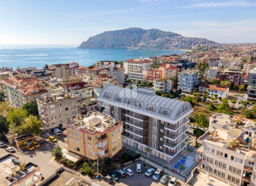 One-bedroom apartment, 50m², in a residence under construction in the center of Alanya, 150m from Keykubat beach ID-10020 фото-6