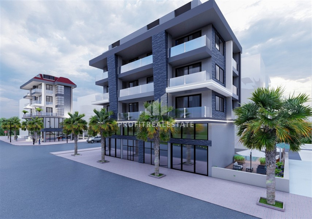 Investment property under construction, 150 meters from the sea, Kestel, Alanya, 55-105 m2 ID-10036 фото-1