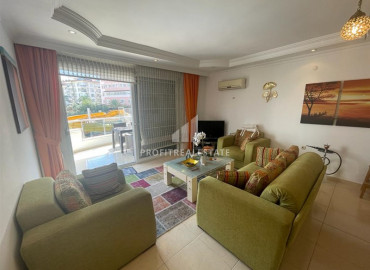 Furnished apartment, 1 + 1 layout, in a cozy residence with rich facilities, Cikcilli, Alanya, 90 m2 ID-10037 фото-3