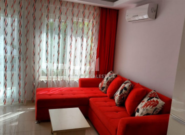 One bedroom apartment, furnished and equipped, just 300 meters from Oba beach, Alanya ID-10043 фото-4