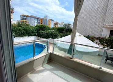 One bedroom apartment, furnished and equipped, just 300 meters from Oba beach, Alanya ID-10043 фото-14