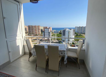 One-bedroom apartment, 60m², with sea view in Tomuk area, Mersin ID-10057 фото-8