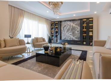 Furnished duplex 3 + 1 with a separate kitchen in a luxury residence Mahmutlar ID-9160 фото-8
