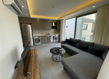 Квартира 1+1, 55м², в новой резиденции с бассейном в 150м от пляжа Клеопатры, Алания ID-10104 фото-2