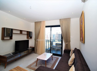 Уютная двухкомнатная квартира в новом элитном комплексе в 150м от центра Махмутлара ID-10105 фото-4
