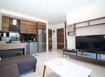 Уютная двухкомнатная квартира в новом элитном комплексе в 150м от центра Махмутлара ID-10105 фото-5