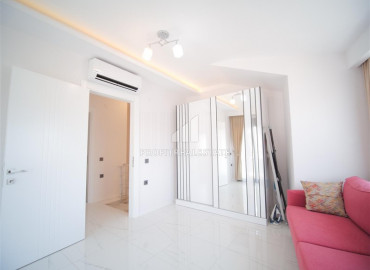 Меблированные двухуровневые апартаменты 2+1, в 300 метрах от пляжа Кейкубат, Аланья ID-10112 фото-13