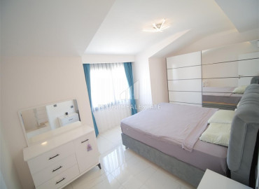 Меблированные двухуровневые апартаменты 2+1, в 300 метрах от пляжа Кейкубат, Аланья ID-10112 фото-16