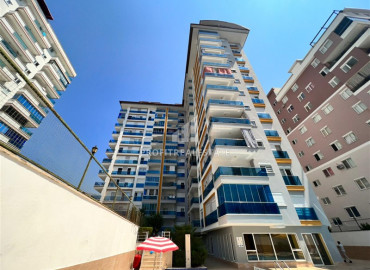 Двухкомнатные апартаменты, с мебелью и техникой, в ухоженном жилом комплексе, Махмутлар, Аланья, 60 м2 ID-10134 фото-17