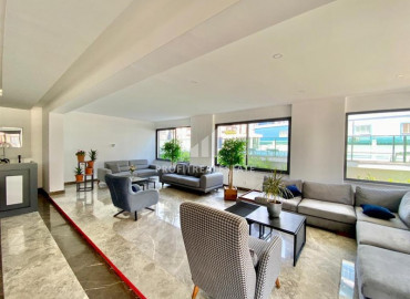 Меблированная трехкомнатная квартира,75м², на первой береговой линии в элитном комплексе Махмутлара ID-10156 фото-18