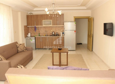 Недорогая трехкомнатная квартира, с мебелью и техникой, в 150 метрах от центра Тосмура, Аланья, 130 м2 ID-10164 фото-3