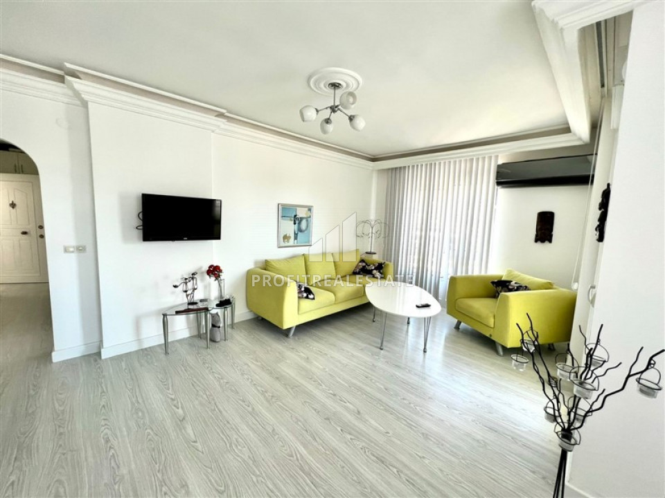 Стильная двухкомнатная квартира, 70м² в уютном комплексе в Джикджилли, Алания ID-10212 фото-2