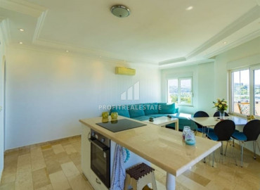 Трехкомнатная квартира, 100м², с потрясающим видом, в 500м от моря в районе Алании Тосмур ID-10214 фото-5