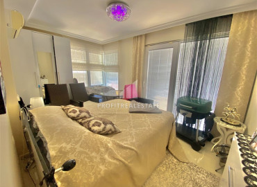 Видовая меблированная квартира с двумя спальнями, 110м², у пляжа Клеопатры, Алания ID-10224 фото-8