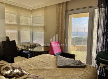 Видовая меблированная квартира с двумя спальнями, 110м², у пляжа Клеопатры, Алания ID-10224 фото-9}}