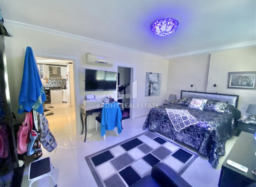 Видовая меблированная квартира с двумя спальнями, 110м², у пляжа Клеопатры, Алания ID-10224 фото-13