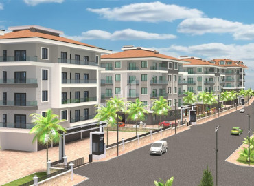 Трехкомнатные квартиры, 106м² в новом проекте с инфраструктурой в районе Алании Паяллар ID-10227 фото-1