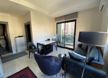 Двухкомнатные апартаменты, с мебелью и бытовой техникой, в 200 метрах от центра Оба, Аланья, 50 м2 ID-10248 фото-2