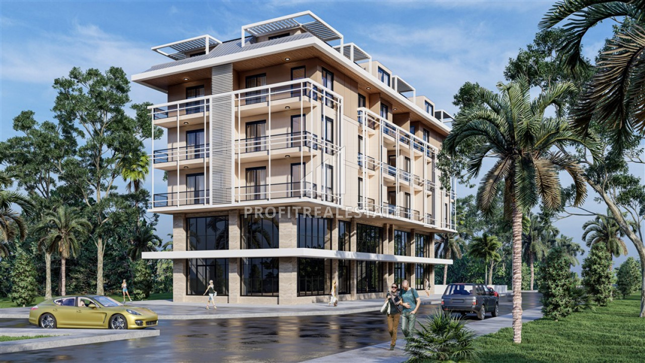 Новый проект для ваших инвестиций: резиденция в центре Алании, в 650м от пляжа Клеопатры ID-10284 фото-1