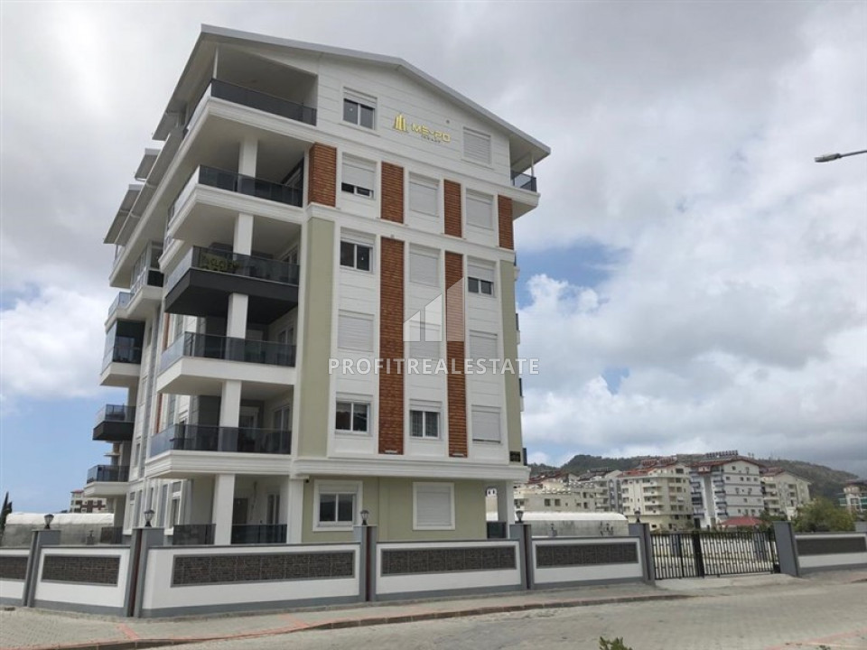 Меблированная квартира 1+1, 55м², в новом комплексе, в 1000м от моря в районе Газипаша, Алания ID-10296 фото-2