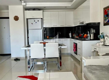 Уютная двухкомнатная квартира, 65м². в комплексе премиум класса в районе Джикджилли, Аланья ID-10312 фото-4