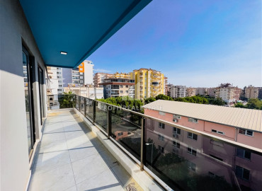 Two bedroom apartment, 90m², in a new residence with a swimming pool, with a good location in Mahmutlar ID-10313 фото-14