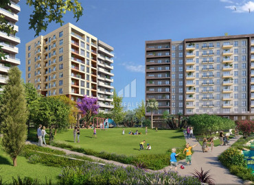 Квартиры разных планировок, 56-125м², в инвестиционном проекте с инфраструктурой в Анталии, Кепез ID-10330 фото-2