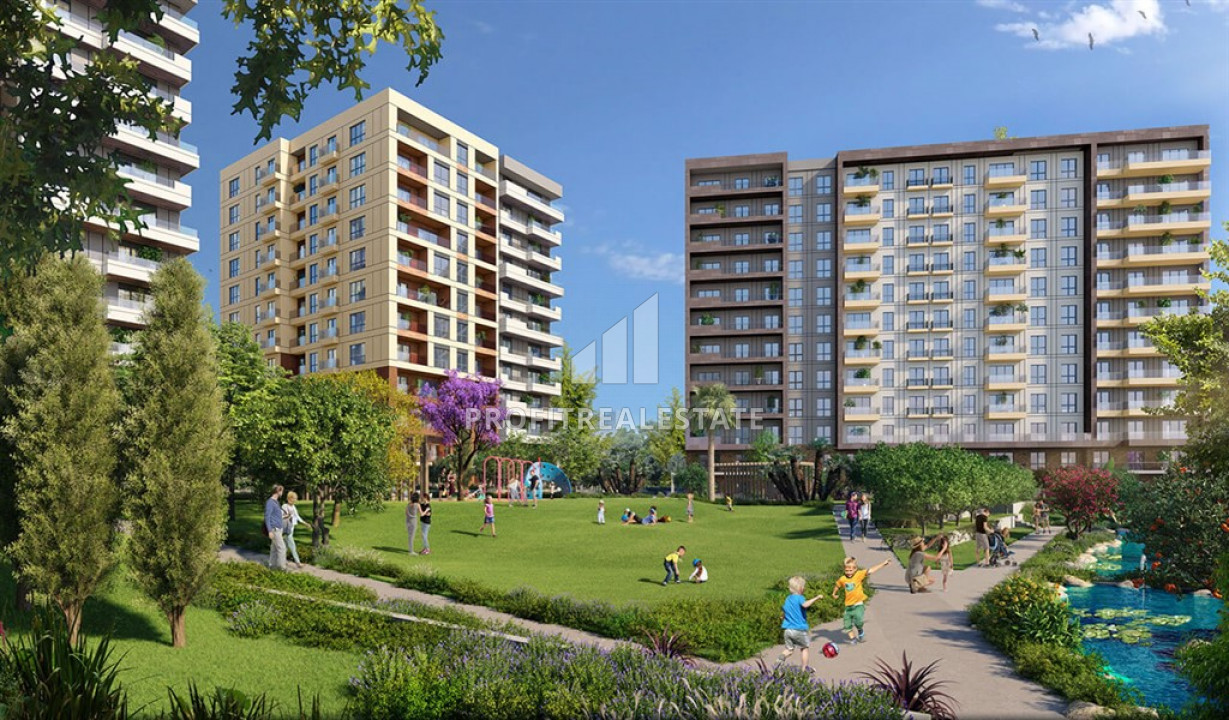 Квартиры разных планировок, 56-125м², в инвестиционном проекте с инфраструктурой в Анталии, Кепез ID-10330 фото-2